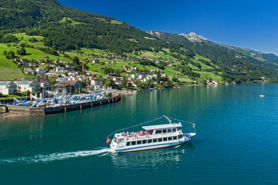 Croisière sur le lac de Walen - Carte journalière du lundi au vendredi pour 1 personne 6 