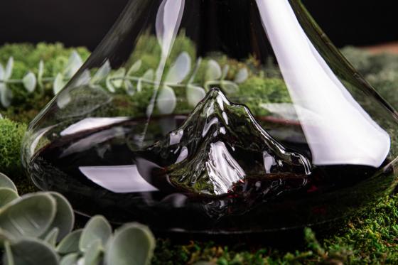 Karaffe Dekanter topografisch - Matterhorn 4 