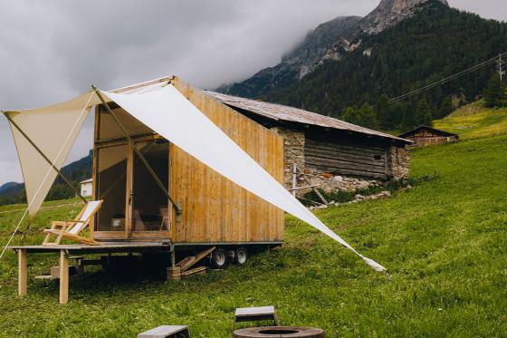 Séjour en Tiny House  - & panier petit déjeuner dans les Grisons pour 2 personnes 1 