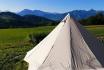 Tipi-Übernachtung mit Bergsicht - inklusive Frühstück für 2 Personen 8