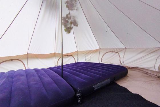 Tipi-Übernachtung mit Bergsicht - und Hängematten in Thun für 4 Personen 1 