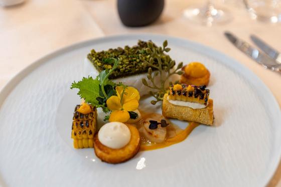 4-Gang-Gourmetmenü  - im 12 Gault-Millau Restaurant am Bodensee für 2 Personen  