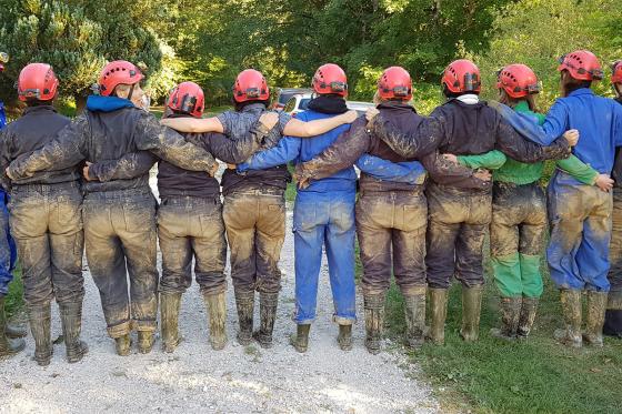 Höhlenraclette à discrétion - in der Grotte de la Cascade für 2 Personen 9 