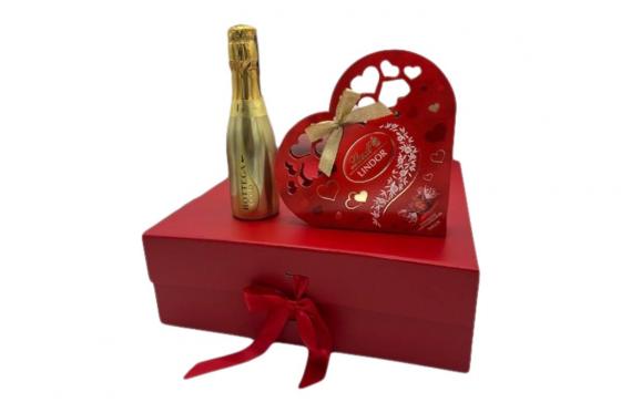 Coffret cadeau LOVE - Chocolat Lindt + Bottega  