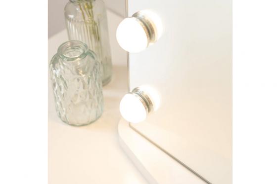 XL LED Schminkspiegel - inkl. 15 LEDs 4 