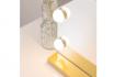 XL Schminkspiegel Gold  - inkl. 15 LEDs 4
