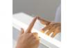LED Schminkspiegel mit Lupe - 58 x 54 x 12 cm 3