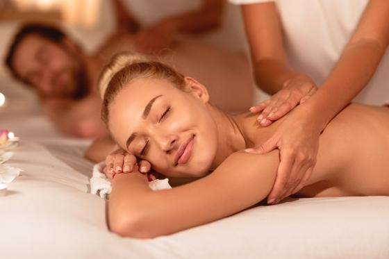 Day spa & massage Duo à Nendaz - Massage relaxant de 50 min en duo avec accès au spa pour 2 pers  