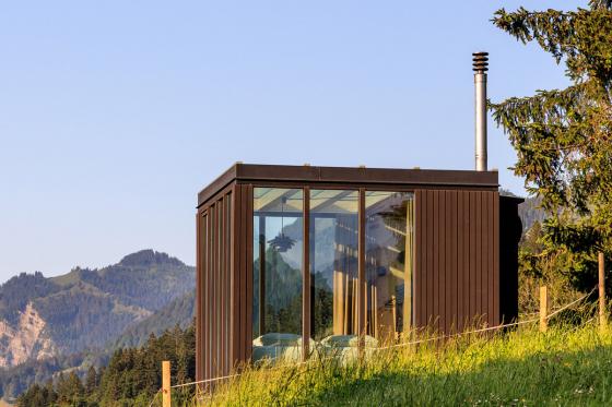 Glaskubus Übernachtung - unter dem Sternenhimmel für 2 Personen  