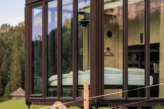 Glaskubus Übernachtung - unter dem Sternenhimmel für 2 Personen 1 