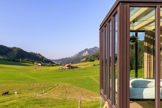 Glaskubus Übernachtung - unter dem Sternenhimmel für 2 Personen 3 