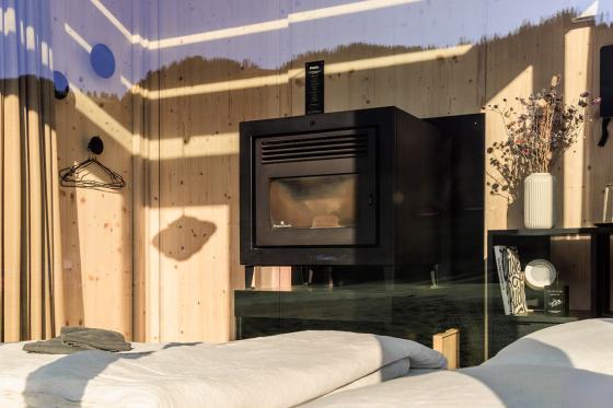 Glaskubus Übernachtung - unter dem Sternenhimmel für 2 Personen 4 