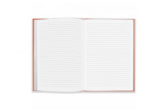 Stylo à bille Caran d'Ache avec carnet - gravé, orange 4 