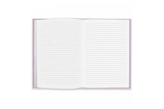 Stylo à bille Caran d'Ache avec carnet - gravé, rose 4 