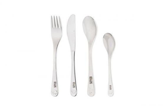 Couverts pour enfants avec gravure - Ferme  