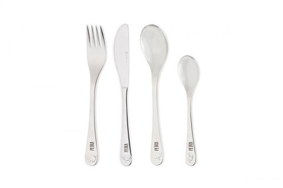 Couverts pour enfants avec gravure - Ferme 1 