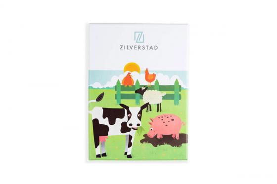 Couverts pour enfants avec gravure - Ferme 2 