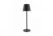 LED Touch Outdoor Leuchte - schwarz - aufladbar mit Akku 