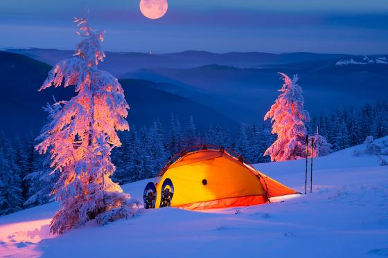 Bivouac hivernal & Raquettes - 1 nuit en montagne pour 1 personne  