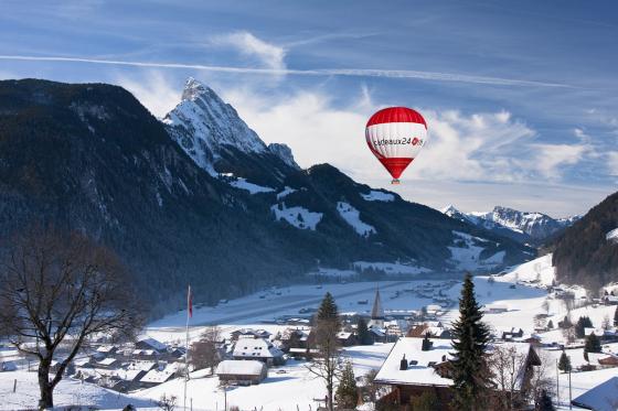 Gstaad en montgolfière - 