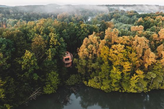 Séjour dans une cabane sur pilotis - 1 nuit pour 2 personnes avec petit déjeuner & spa 2 