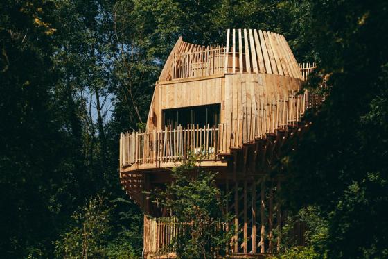 Séjour dans une cabane sur pilotis - 1 nuit pour 2 personnes avec petit déjeuner & spa 5 