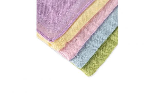 Nuscheli Geschenkrolle - 5 Stück - Pastell-Farben 1 