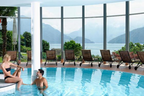 Hôtel bien-être au bord du lac - à l'hôtel Alexander & Gerbi, Weggis pour 2  
