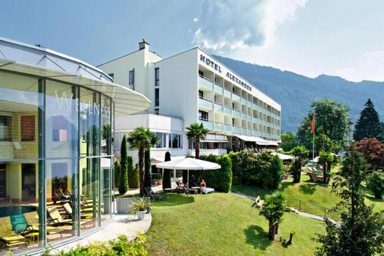 Hôtel bien-être au bord du lac - à l'hôtel Alexander & Gerbi, Weggis pour 2 6 
