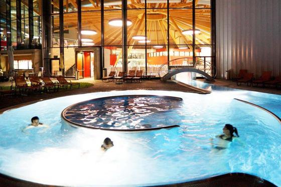 Nuit dans un 4* à Bâle - Entrée à aquabasilea pour la journée et un menu à 3 plats inclus, pour 2 1 