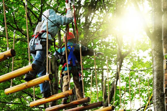 Parc Aventure   - Entrées pour 2 adultes 5 