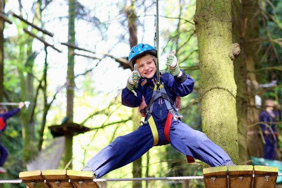 Parc Aventure en Famille - Entrées pour 2 adultes et 2 enfants 1 
