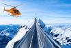 Héli-fondue à Glacier 3000 - Vol de 18 min. en hélicoptère de Leysin et fondue pour 2 personnes 