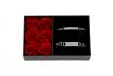 Partner Armbänder mit Gravur - in Rosen Geschenkbox 