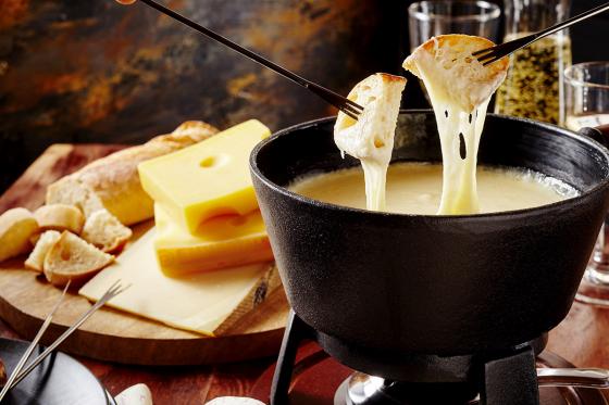 Hélicoptère & Fondue - Vol pour découvrir la région du Léman et fondue pour 2 personnes 2 