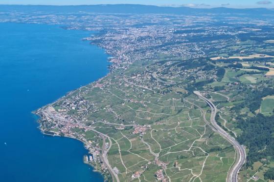 Hélicoptère & Fondue - Vol pour découvrir la région du Léman et fondue pour 2 personnes 3 