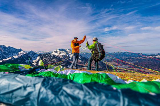 Gleitschirm Schnuppertag - im Goldau für 1 Person  