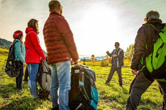 Gleitschirm Schnuppertag - im Goldau für 1 Person 2 