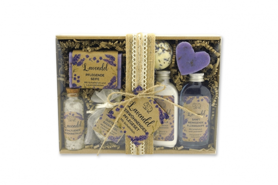 Geschenkset Lavendel - 7-teilig  