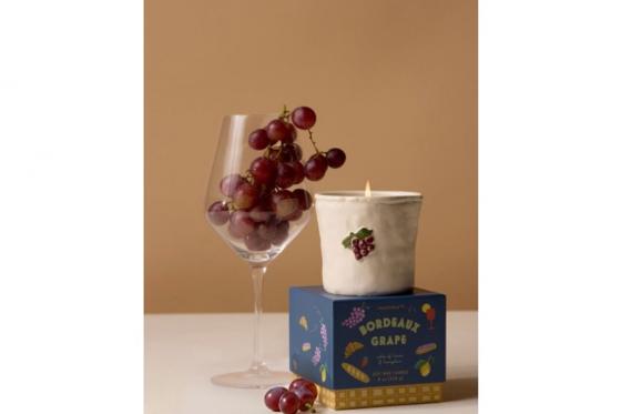 Duftkerze Traube - Zitrone & Honig, 226g  1 