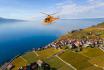 Héli-fondue sur le Lavaux - Vol de 25 min. en hélicoptère de Leysin et fondue pour 2 personnes 
