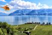 Héli-fondue sur le Lavaux - Vol de 25 min. en hélicoptère de Leysin et fondue pour 2 personnes 2