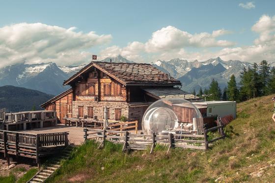 Nuit en Bubble-Suite - Séjour au Hannighüsli avec panorama sur les montagnes pour 2 personnes 5 