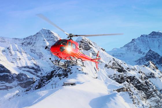 Jungfrau & Lauterbrunnen - 25-minütiger Helikopterflug ab Lauterbrunnen für 2 Personen 4 