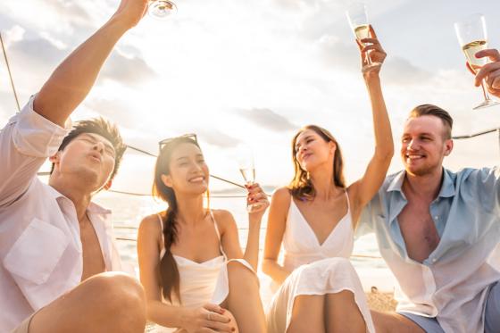 Partyboot - auf dem Vierwaldstättersee für 1 bis 8 Personen  