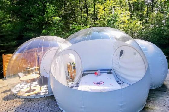 Bubble-Suite Übernachtung - mit Apéro und Frühstück für 2 Personen 4 