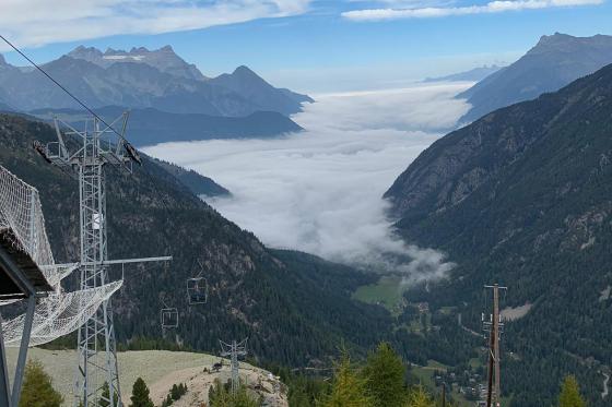 Alpine Seilrutschen für die ganze Familie - Nervenkitzel und Panorama auf über 2200 m 2 