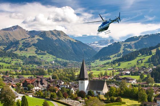 Lac & Alpes depuis Gstaad - Vol de 28 min. en hélicoptère pour 2 personnes 2 