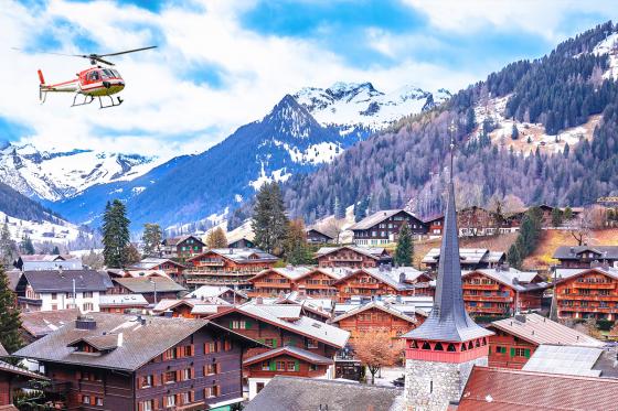 Lac & Alpes depuis Gstaad - Vol de 28 min. en hélicoptère pour 2 personnes 4 