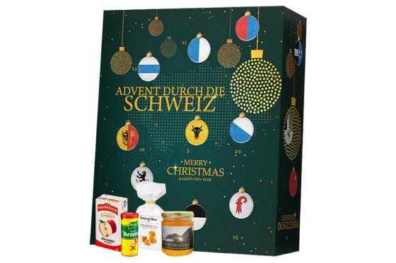 Calendrier de l'Avent suisse - 24 cantons  